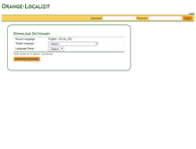 Tablet Screenshot of localizit.orangehrm.com